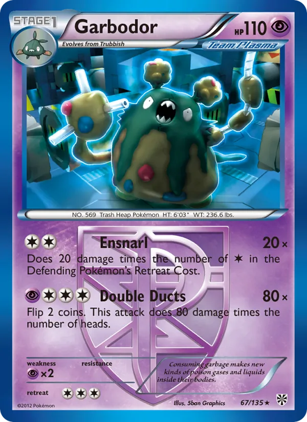 Garbodor Plasma Storm 67/135