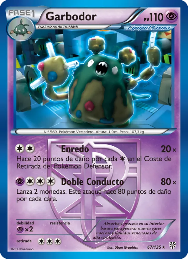 Garbodor Tormenta Plasma 67/135