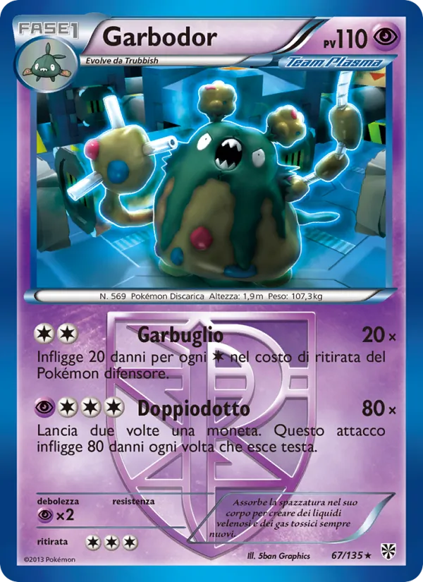 Garbodor Uragano Plasma 67/135
