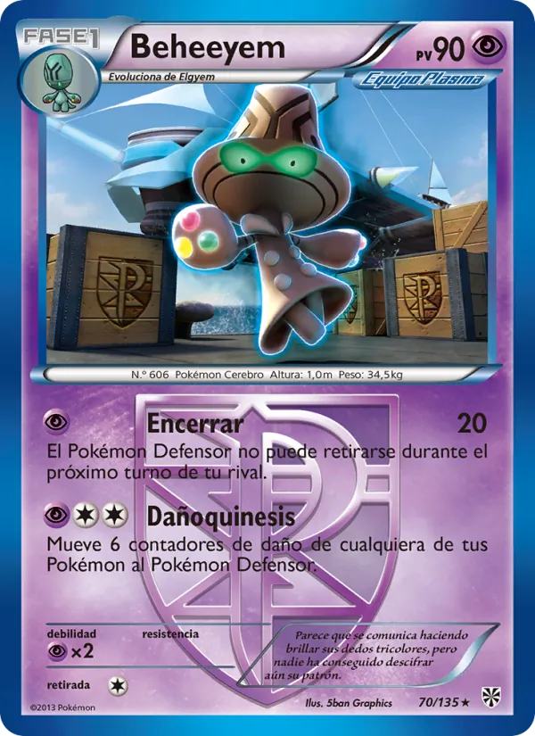 Beheeyem Tormenta Plasma 70/135