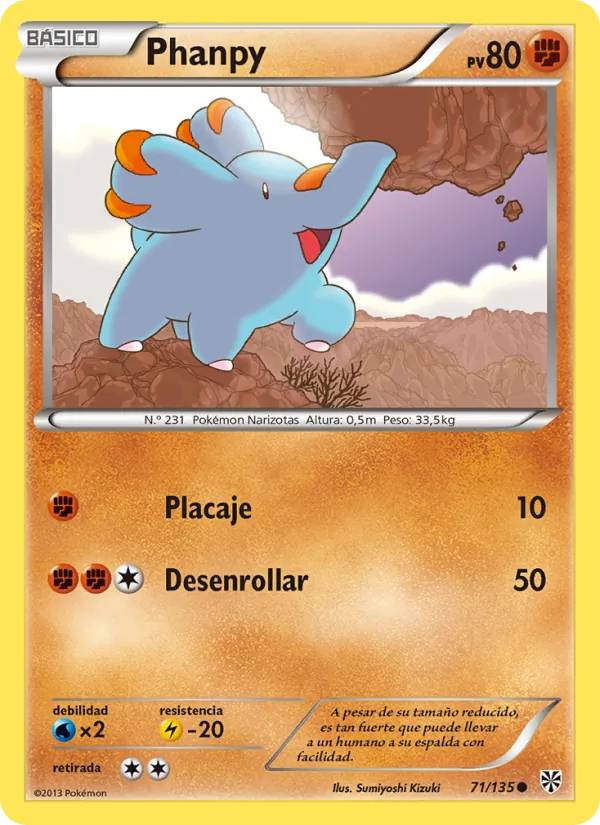 Phanpy Tormenta Plasma 71/135
