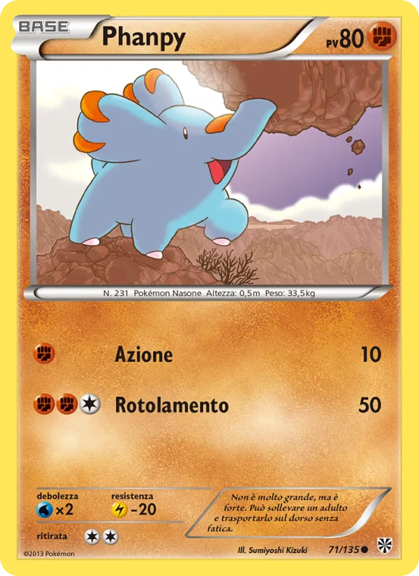 Phanpy Uragano Plasma 71/135
