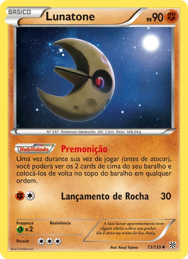 Lunatone Tempestade de Plasma 73/135