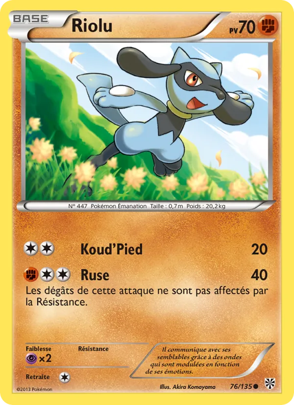 Riolu Tempète Plasma 76/135