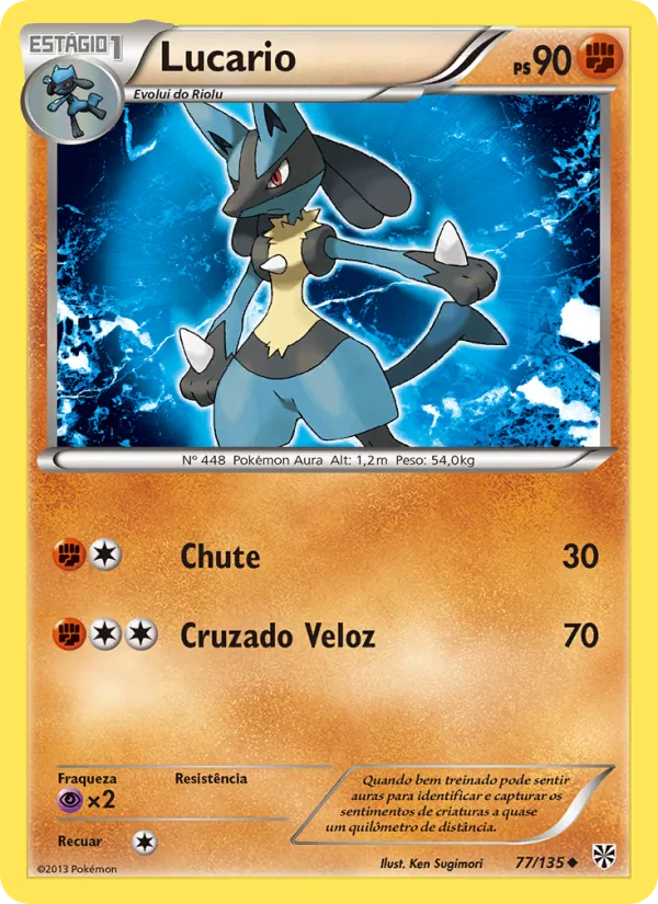 Lucario Tempestade de Plasma 77/135