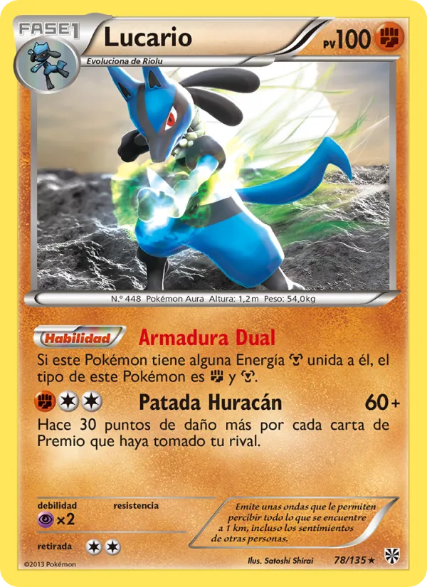 Lucario Tormenta Plasma 78/135