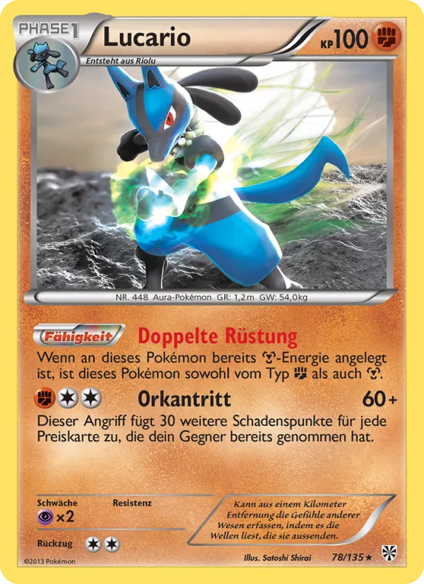 Lucario Plasma-Sturm 78/135