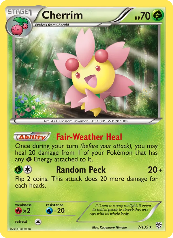 Cherrim Plasma Storm 7/135