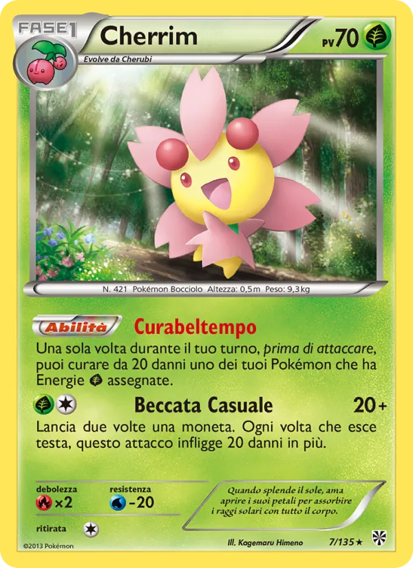Cherrim Uragano Plasma 7/135
