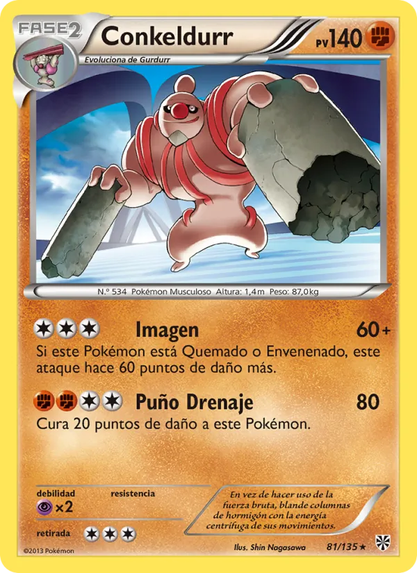 Conkeldurr Tormenta Plasma 81/135