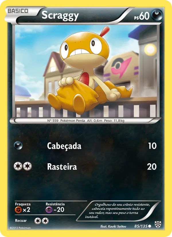 Scraggy Tempestade de Plasma 85/135
