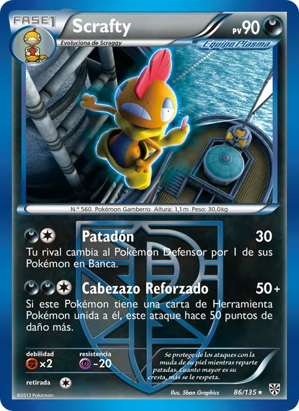 Scrafty Tormenta Plasma 86/135