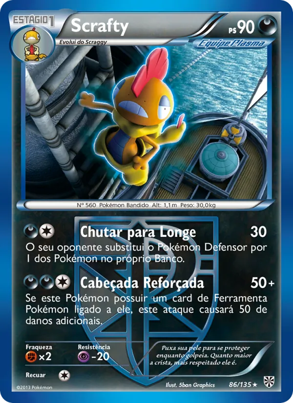 Scrafty Tempestade de Plasma 86/135