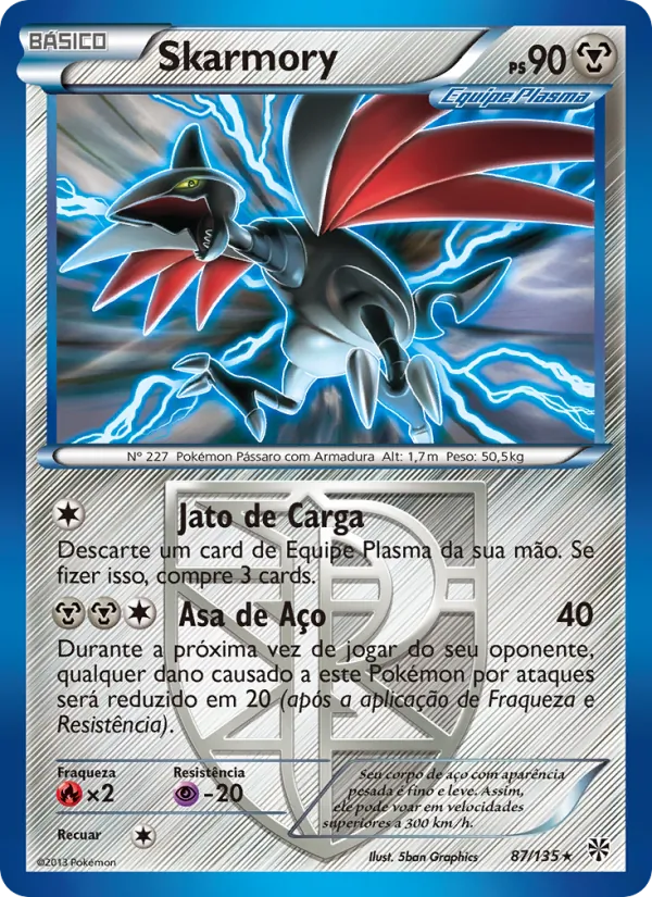 Skarmory Tempestade de Plasma 87/135