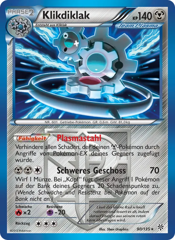 Klikdiklak Plasma-Sturm 90/135