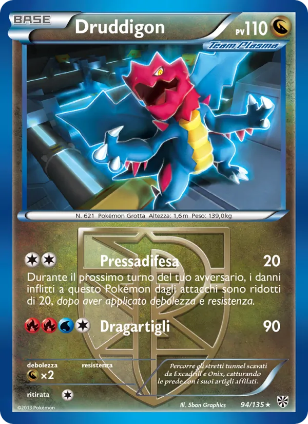 Druddigon Uragano Plasma 94/135