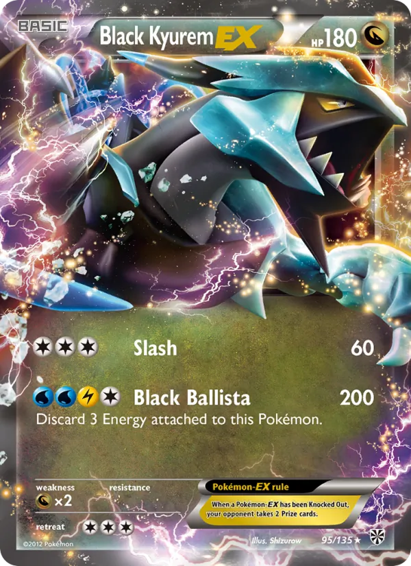 Black Kyurem-EX Plasma Storm 95/135
