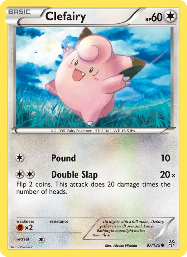 Clefairy Plasma Storm 97/135