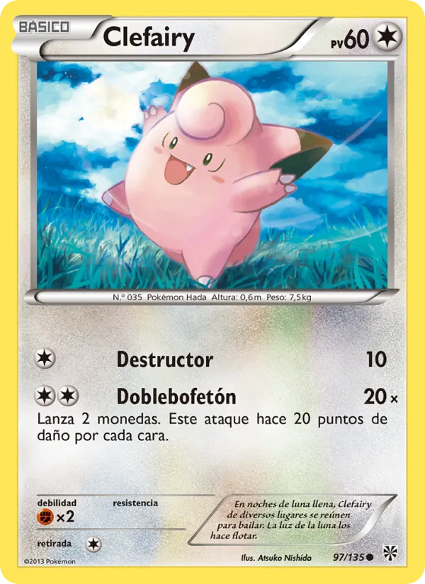 Clefairy Tormenta Plasma 97/135