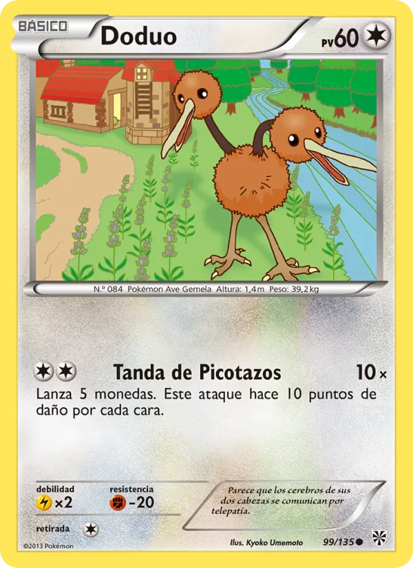 Doduo Tormenta Plasma 99/135