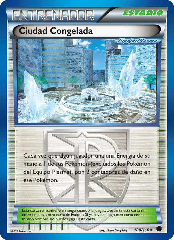 Ciudad Congelada Glaciación Plasma 100/116