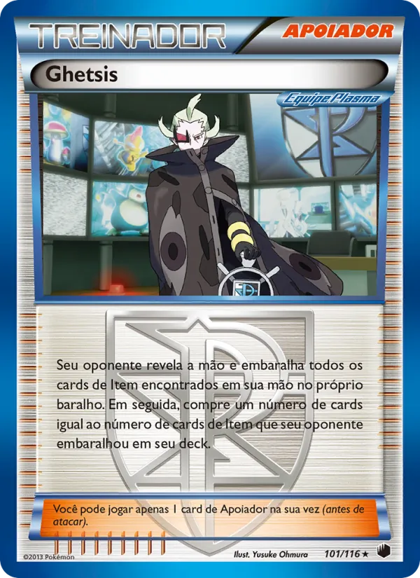 Ghetsis Congelamento de Plasma 101/116