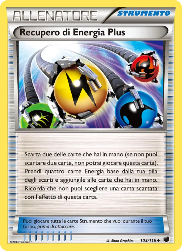 Recupero di Energia Plus Glaciazione Plasma 103/116