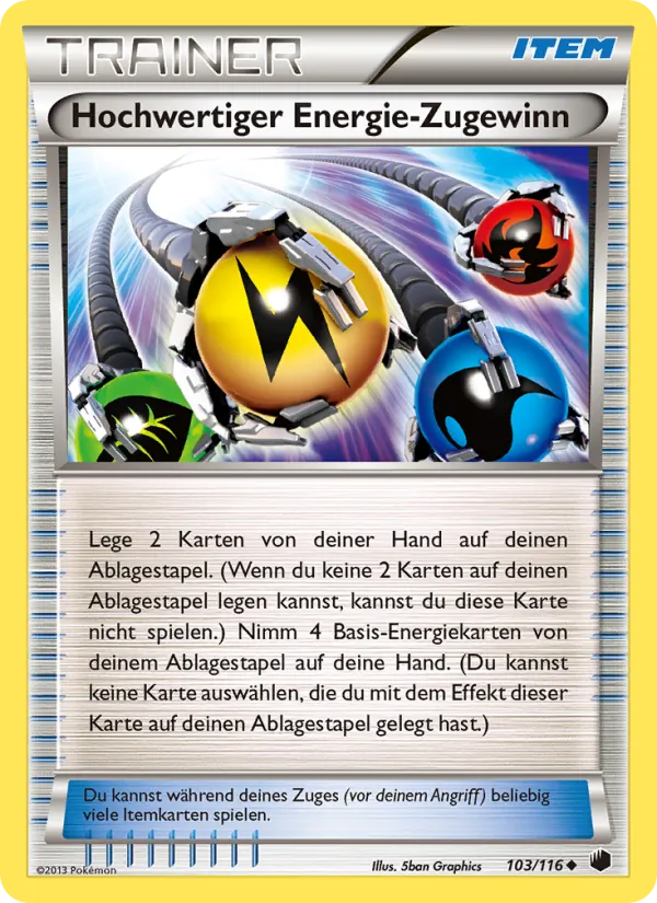 Überragender Energie-Zugewinn Plasma-Frost 103/116