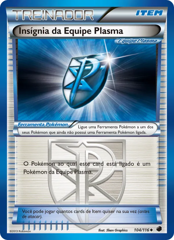 Insígnia da Equipe Plasma Congelamento de Plasma 104/116