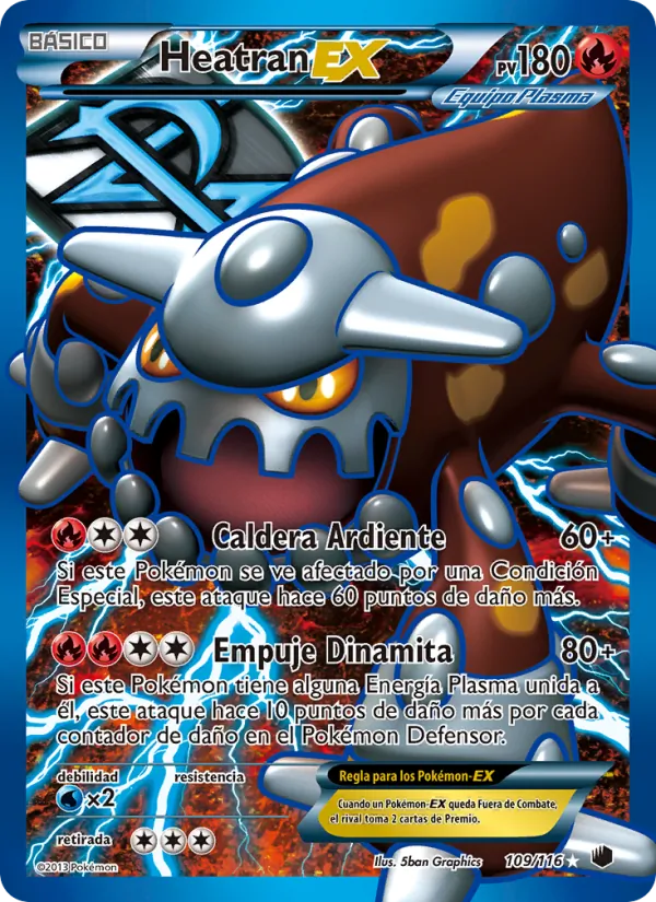 Heatran-EX Glaciación Plasma 109/116