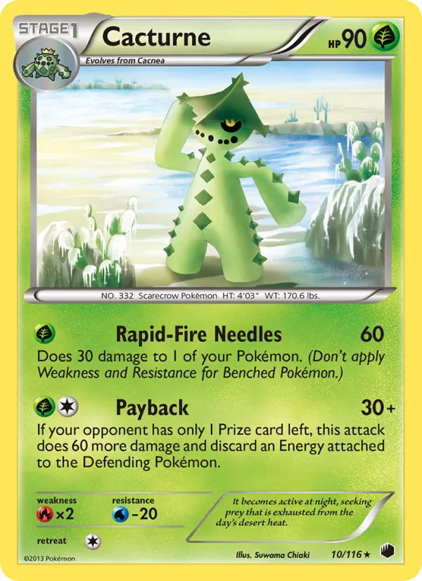 Cacturne Plasma Freeze 10/116