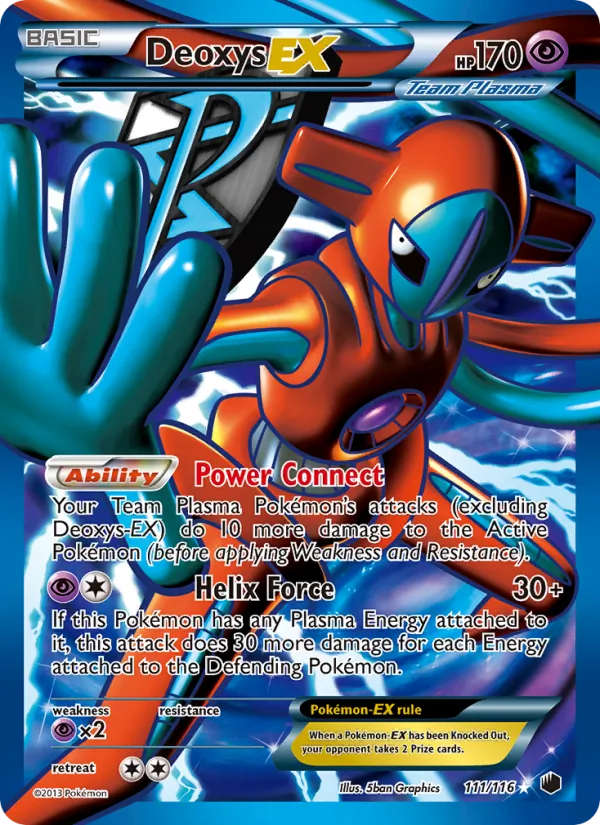 Deoxys-EX Plasma Freeze 111/116