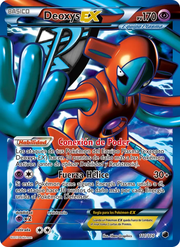 Deoxys-EX Glaciación Plasma 111/116