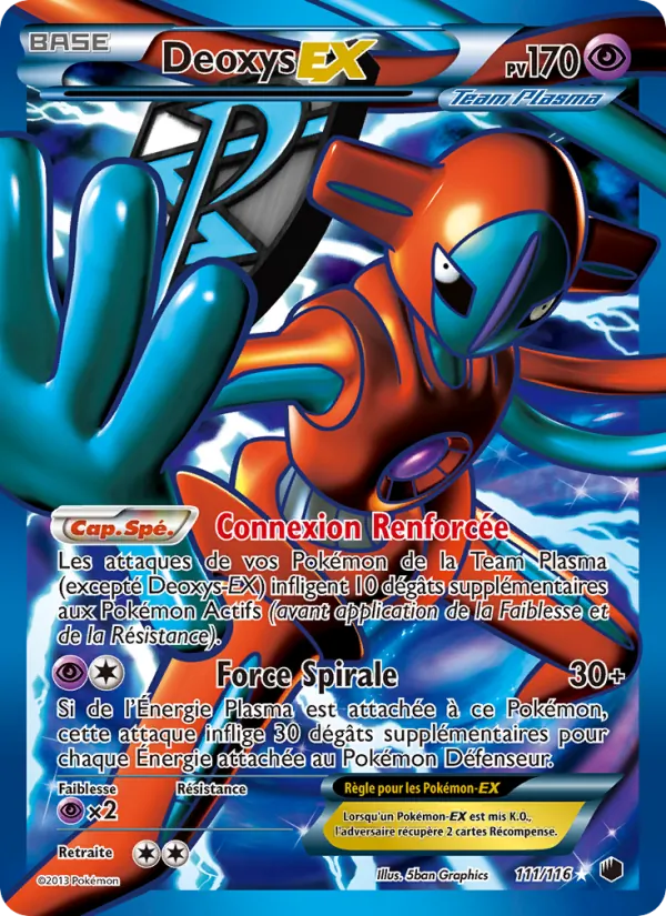 Deoxys-EX Glaciation Plasma 111/116