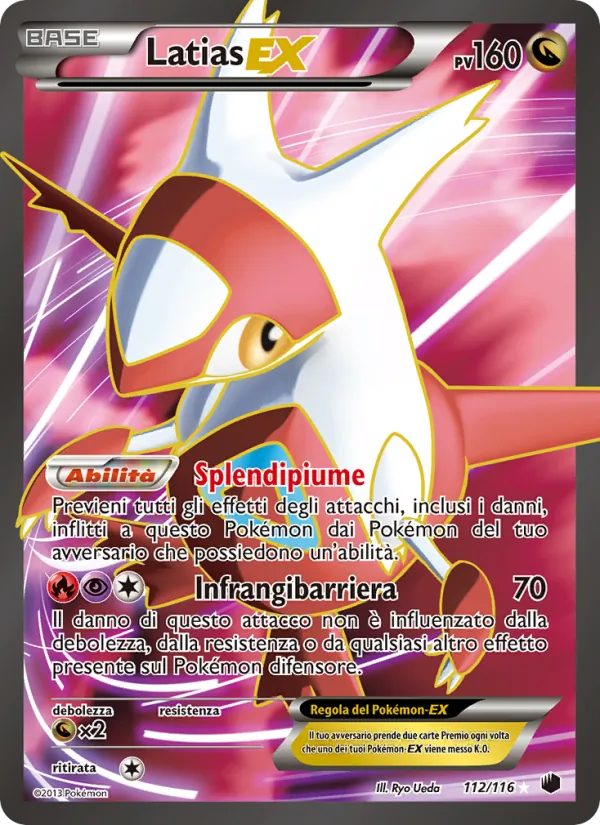 Latias-EX Glaciazione Plasma 112/116