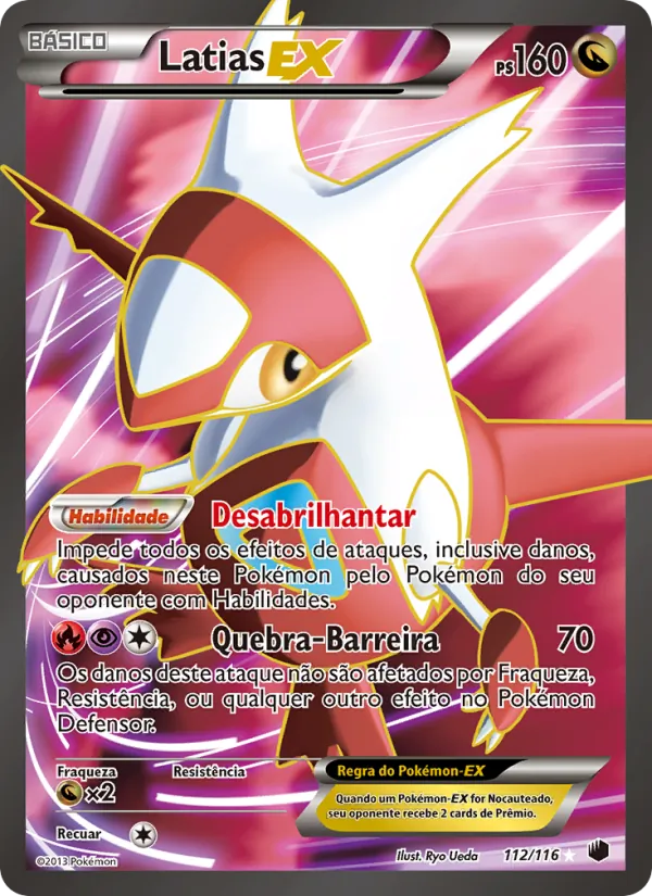Latias-EX Congelamento de Plasma 112/116