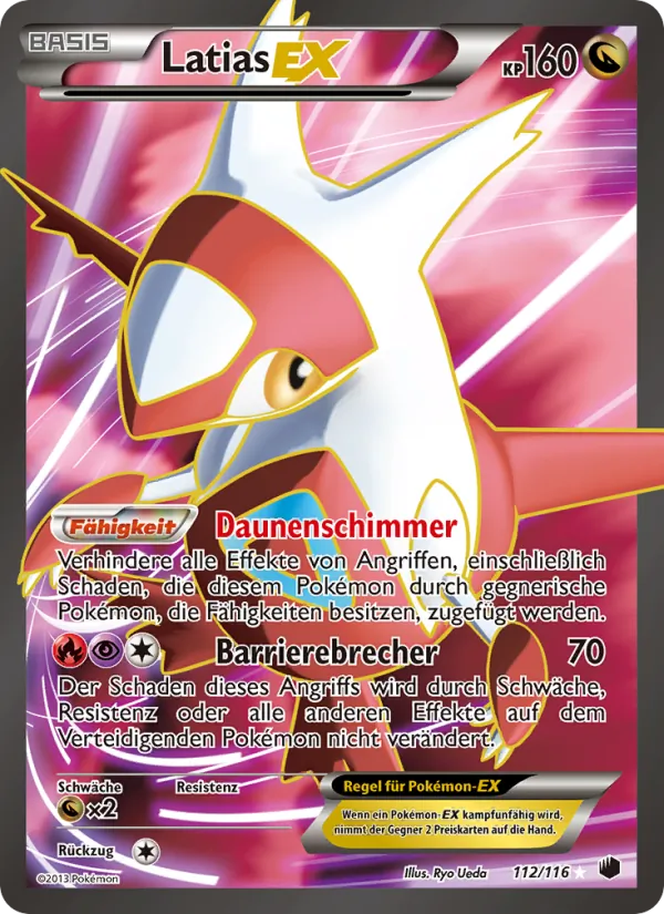 Latias-EX Plasma-Frost 112/116