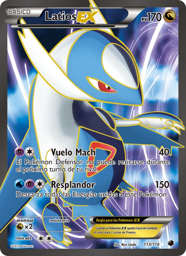 Latios-EX Glaciación Plasma 113/116