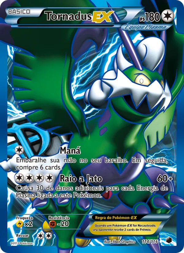 Tornadus-EX Congelamento de Plasma 114/116