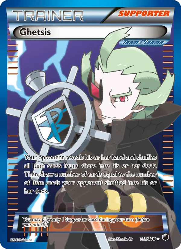 Ghetsis Plasma Freeze 115/116