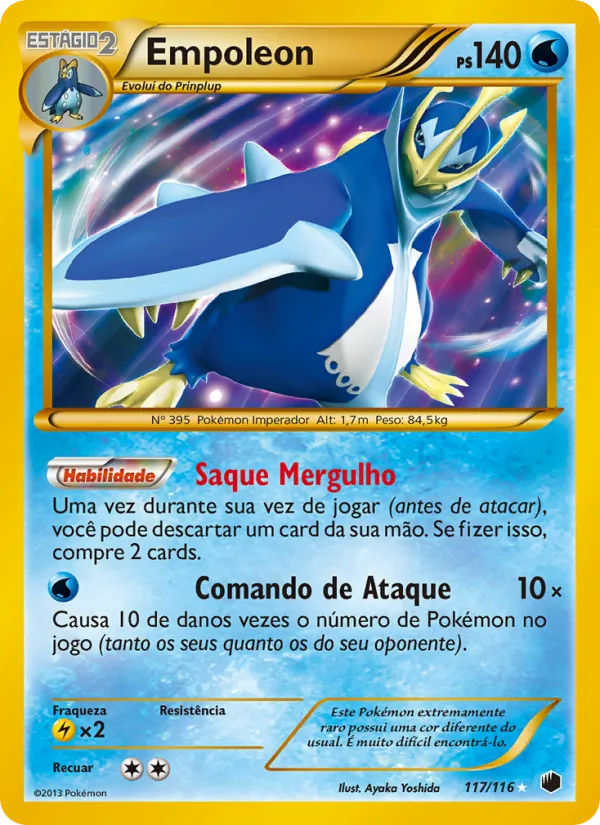 Empoleon Congelamento de Plasma 117/116