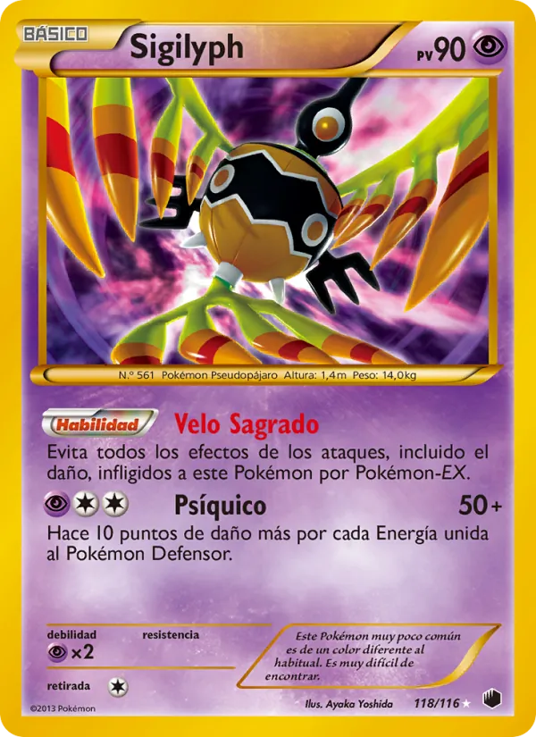 Sigilyph Glaciación Plasma 118/116