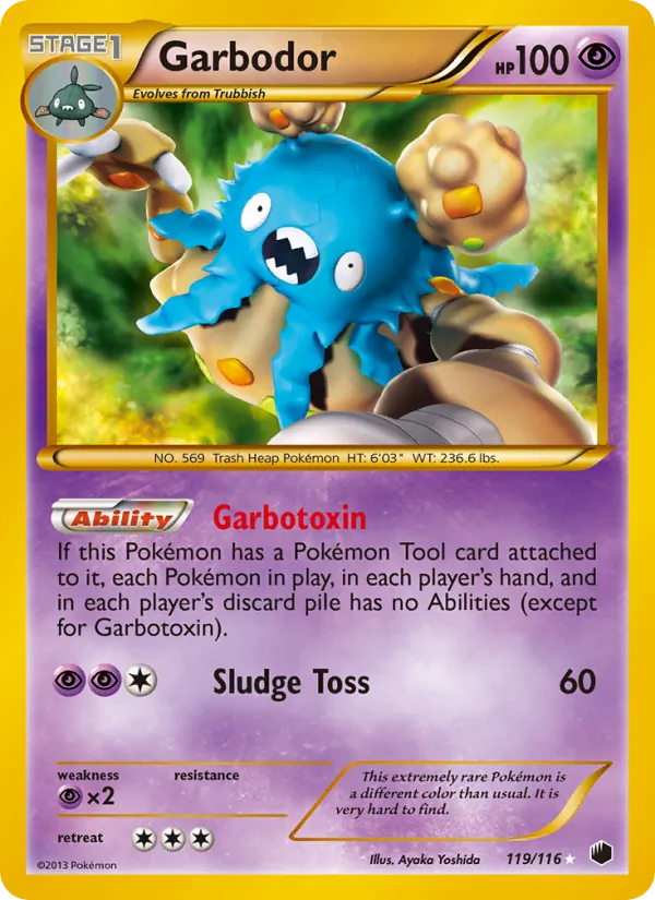 Garbodor Plasma Freeze 119/116