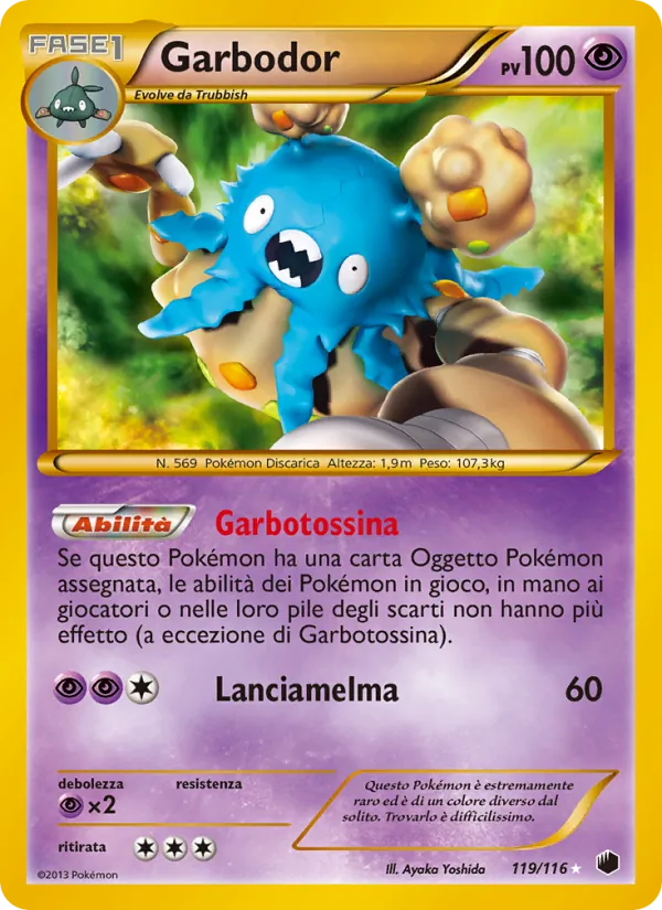Garbodor Glaciazione Plasma 119/116