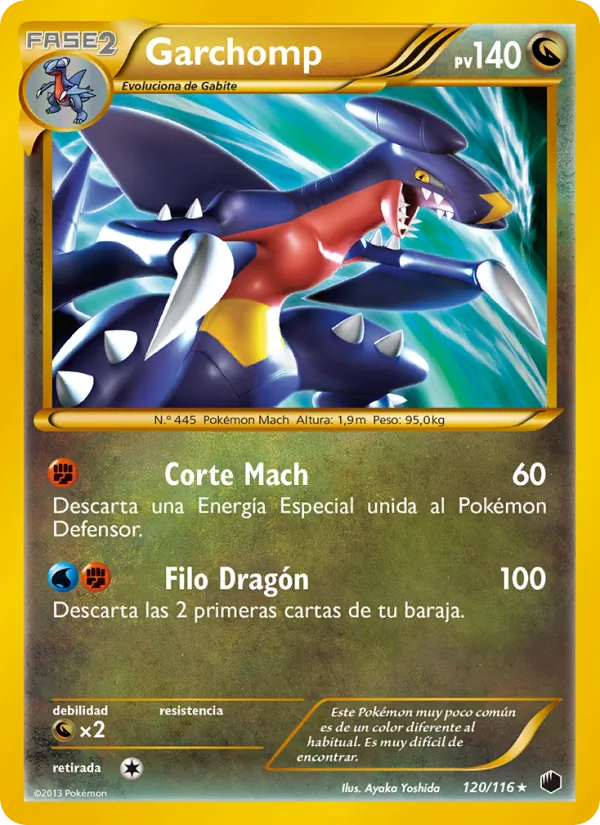 Garchomp Glaciación Plasma 120/116