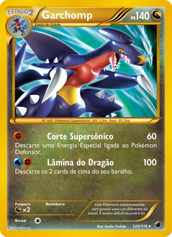 Garchomp Congelamento de Plasma 120/116