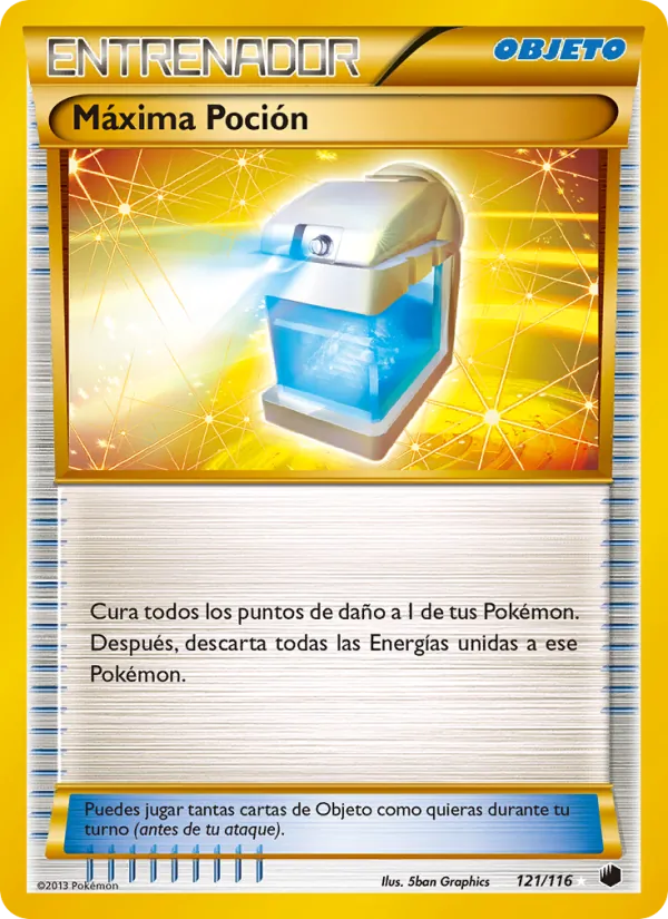 Máxima Poción Glaciación Plasma 121/116
