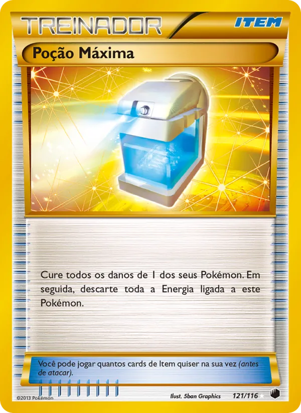 Poção Máxima Congelamento de Plasma 121/116