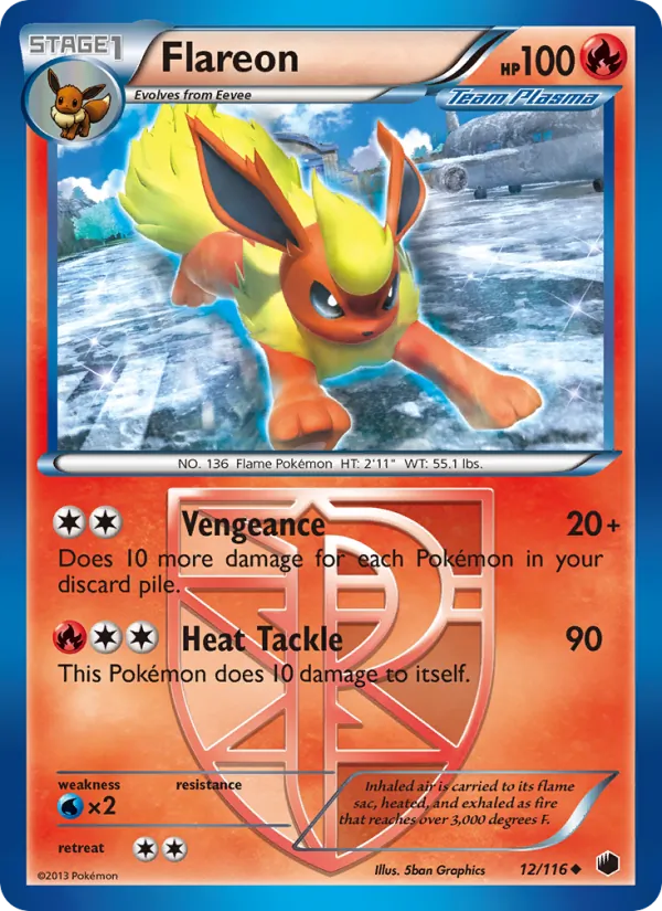 Flareon Plasma Freeze 12/116