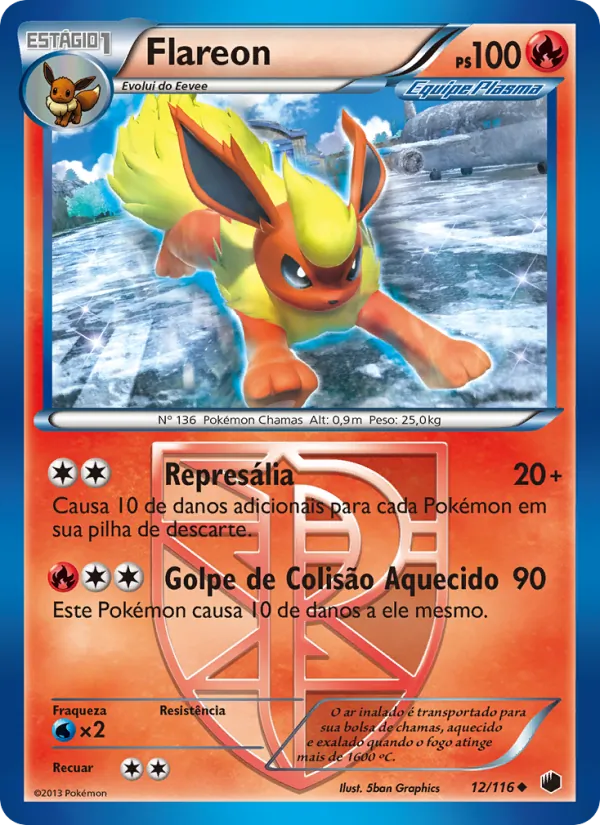 Flareon Congelamento de Plasma 12/116